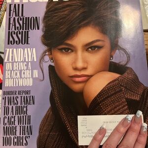 marie Claire zendaya magazine